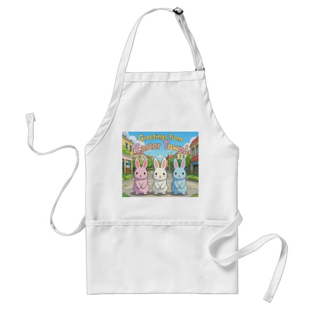 Greetings from Easter Town Celebration  Standard Apron (Front)