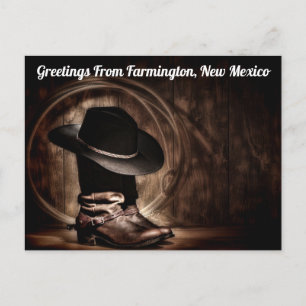 Greetings From Farmington, New Mexico Postcard