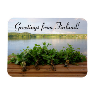 Greetings from Finland magnet