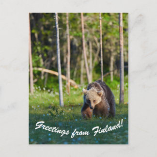 Greetings from Finland postcard