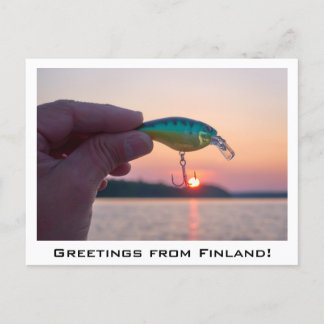 Greetings from Finland souvenir Postcard