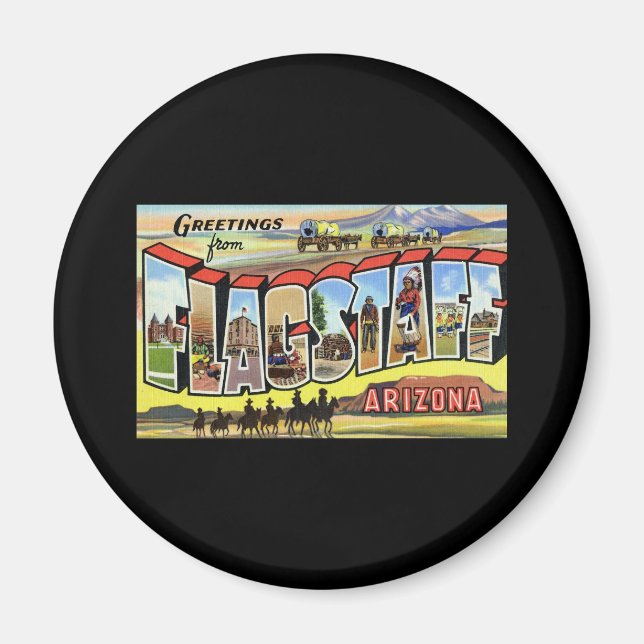 Greetings from Flagstaff Arizona Magnet (Front)
