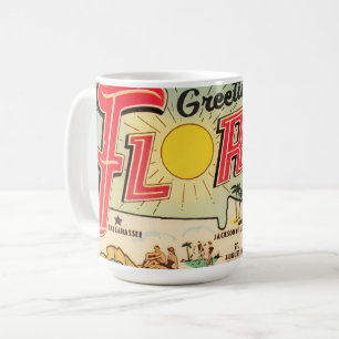 Greetings From Florida Coffee Mug