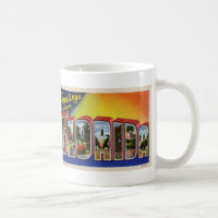 Greetings from Florida Coffee Mug 1
