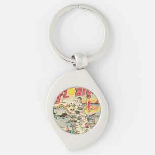 Greetings From Florida Key Ring