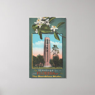 Greetings from Florida & Picture of the Singing Canvas Print