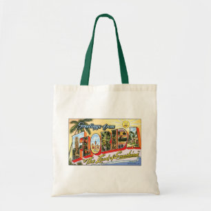 Greetings From Florida Tote Bag