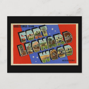 Greetings from Fort Leonard Wood Missouri Postcard