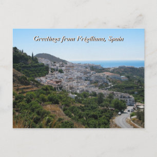 Greetings from Frigiliana, Spain Postcard