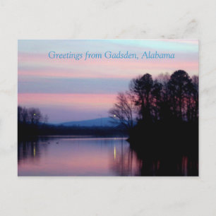 Greetings from Gadsden, AL Postcard