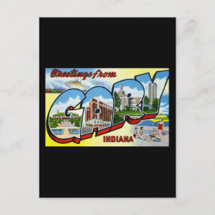 Greetings from Gary Indiana Postcard