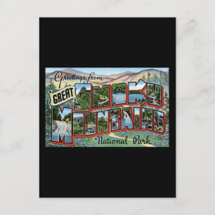 Greetings from Great Smokey Mountains Postcard