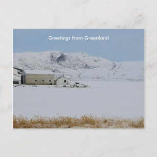 Greetings from Greenland 14 Postcard