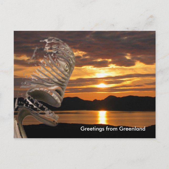 Greetings from Greenland 20 Postcard (Front)