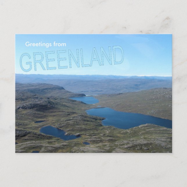 Greetings from Greenland 7 Postcard (Front)