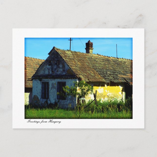 Greetings from Hungary Postcard (Front)