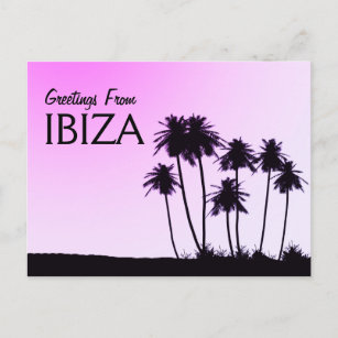 Greetings From Ibiza postcard