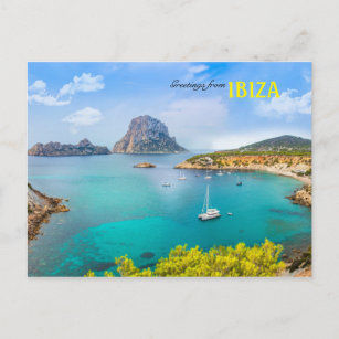 Greetings from Ibiza Postcard