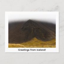 Greetings from Iceland postcard