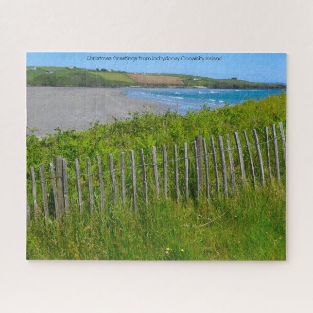 Greetings from Inchydoney Clonakilty Ireland Jigsa Jigsaw Puzzle (Horizontal)