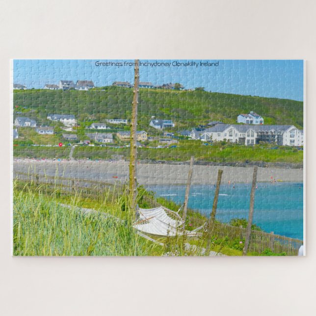 Greetings from Inchydoney Clonakilty Ireland Jigsaw Puzzle (Horizontal)