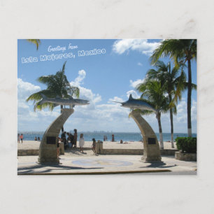 Greetings from Isla Mujeres, Mexico Postcard