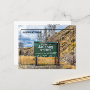 Greetings from Jackson, Wyoming Postcard