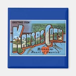 Greetings from Kansas City! Magnet