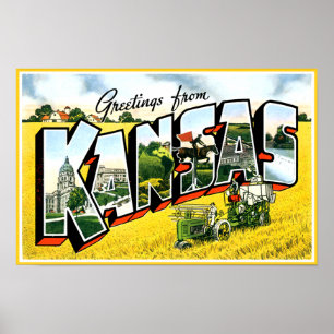 Greetings from Kansas Poster