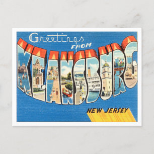 Greetings from Keansburg, New Jersey Travel Postcard