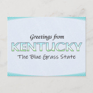 Greetings from Kentucky Postcard