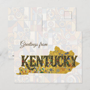 Greetings from Kentucky Postcard