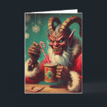 Greetings from Krampus  Card<br><div class="desc">Sure to earn a place on the mantle this year</div>