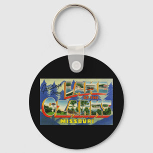 Greetings from Lake of the Ozarks Missouri Key Ring