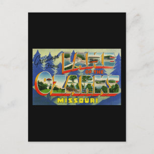 Greetings from Lake of the Ozarks Missouri Postcard
