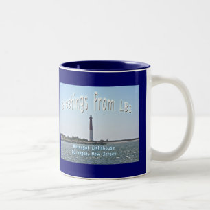 Greetings From LBI New Jersey "Old Barney" Mug