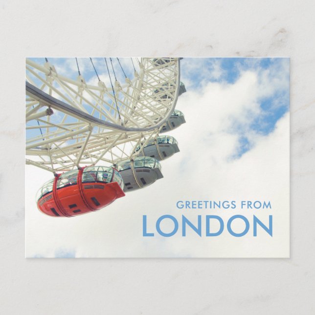 Greetings from London postcard (Front)