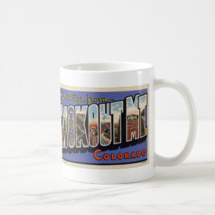 Greetings from Lookout Mountain, CO Postcard Mug