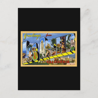 Greetings from Los Angeles California Postcard