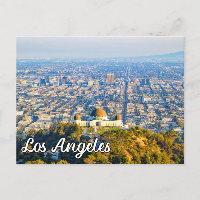 Greetings From Los Angeles, California, USA Postcard (Front)