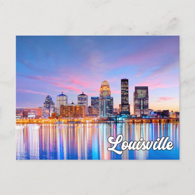 Greetings From Louisville, Kentucky, USA Postcard (Front)