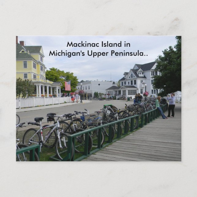 Greetings From Mackinac Island.. Postcard (Front)