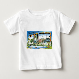 Greetings from Maine! Baby T-Shirt