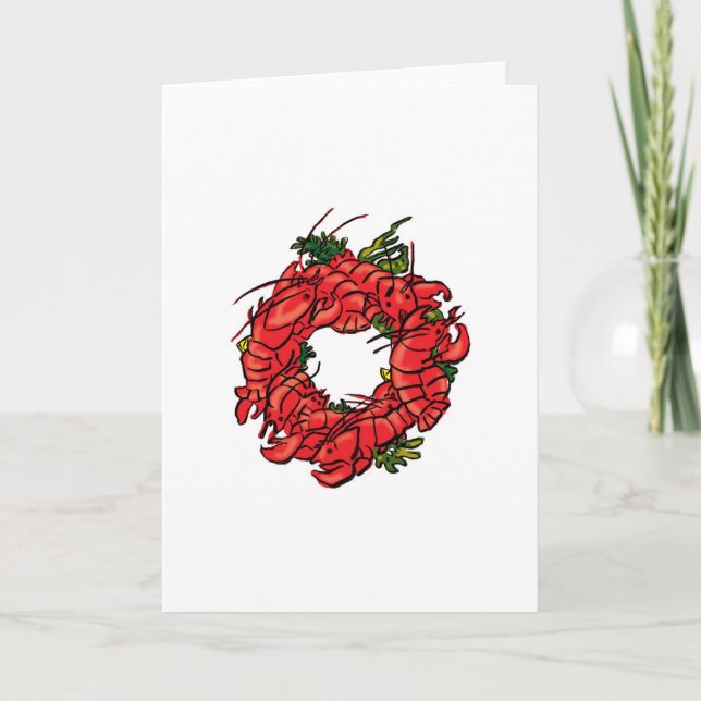 Greetings from Maine Holiday Card (Front)