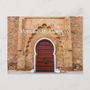 Greetings from Marrakech Morocco Postcard