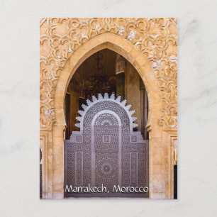 Greetings from Marrakech Morocco Postcard
