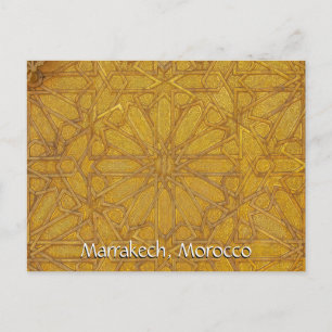 Greetings from Marrakech Morocco Postcard