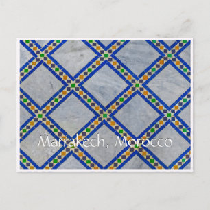 Greetings from Marrakech Morocco Postcard