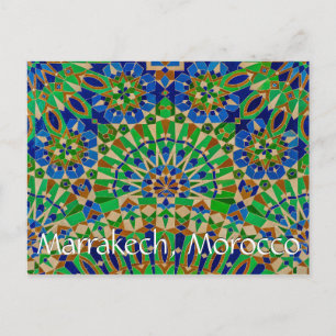 Greetings from Marrakech Morocco Postcard