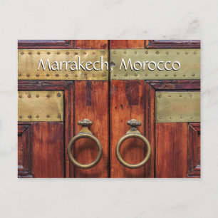 Greetings from Marrakech Morocco Postcard